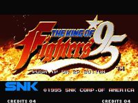 une photo d'Ã©cran de The King of Fighters 95 sur Sega Saturn